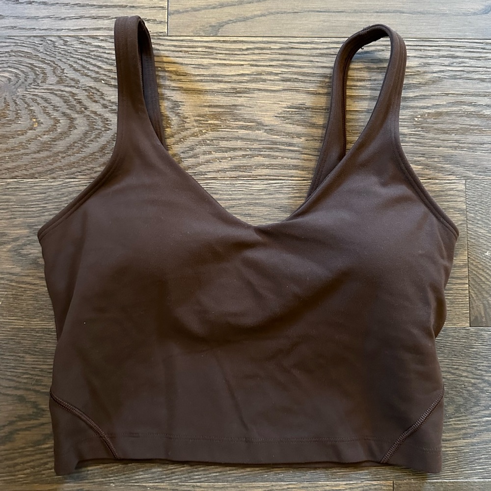 Lululemon Align Tank Top Java Size 6
